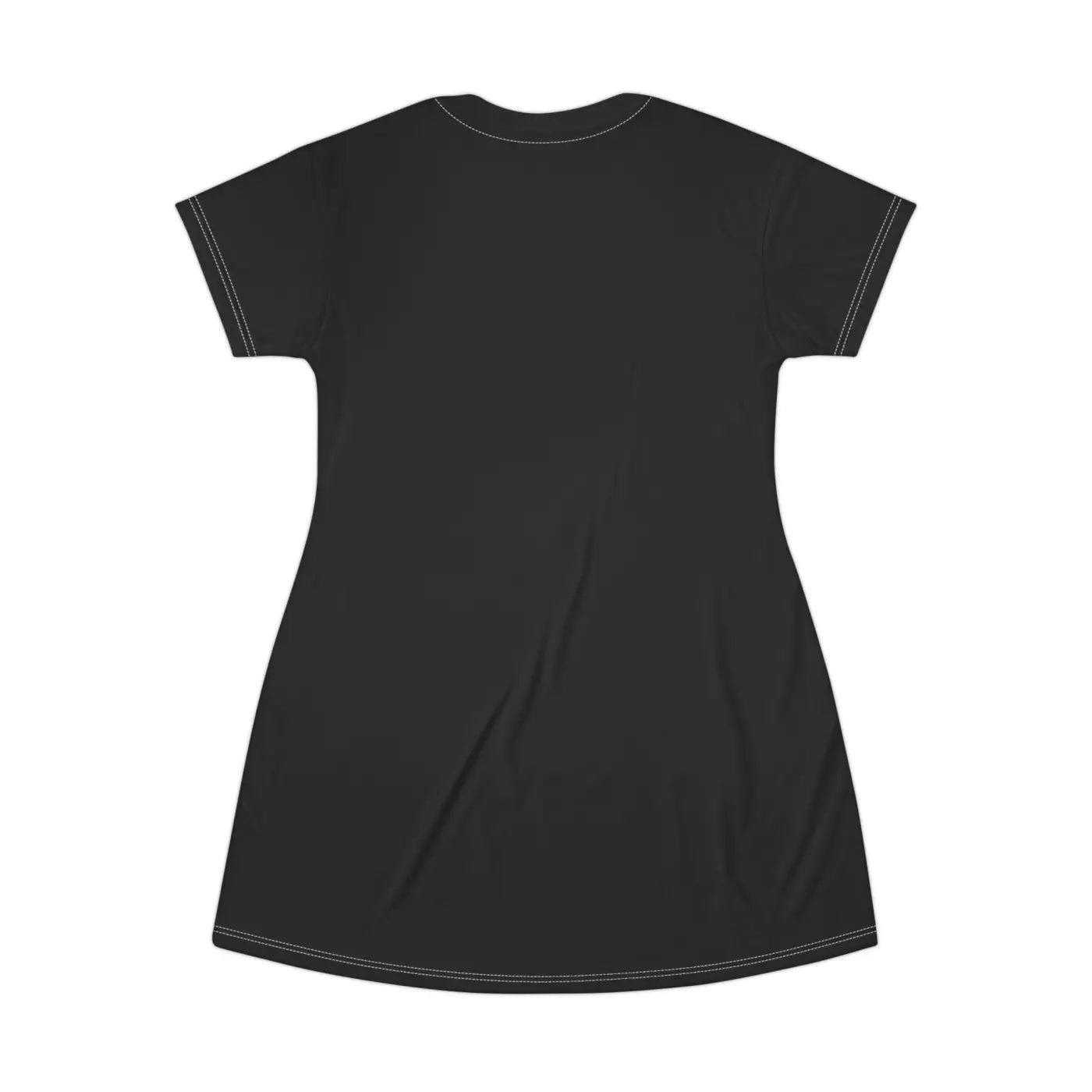 Romantic T-Shirt Dress - Love Hearts Design - DipaliZ