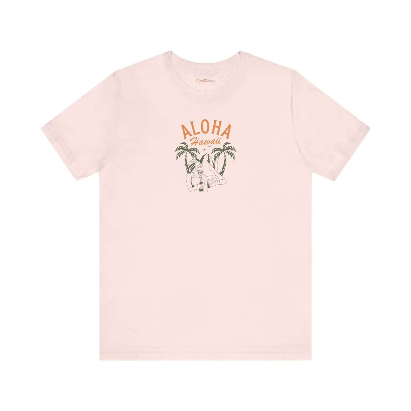 Unisex Jersey Short Sleeve Tee - Aloha Hawaii Print - DipaliZ