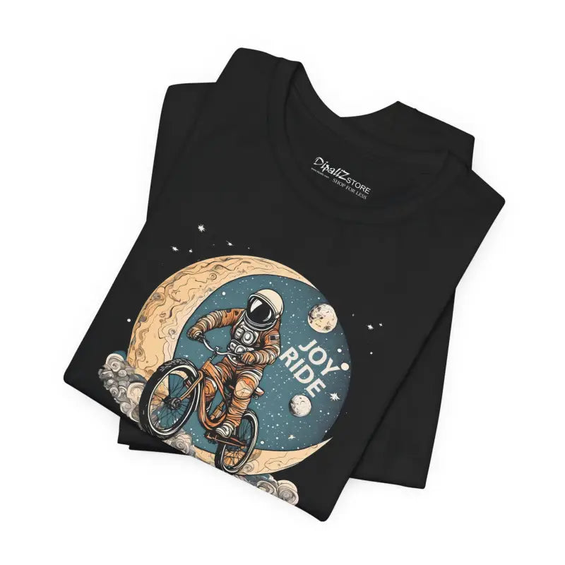 Astronaut On Moon Short Sleeve Tee - Unisex Jersey - DipaliZ