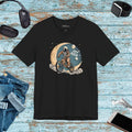 Astronaut On Moon Short Sleeve Tee - Unisex Jersey - DipaliZ