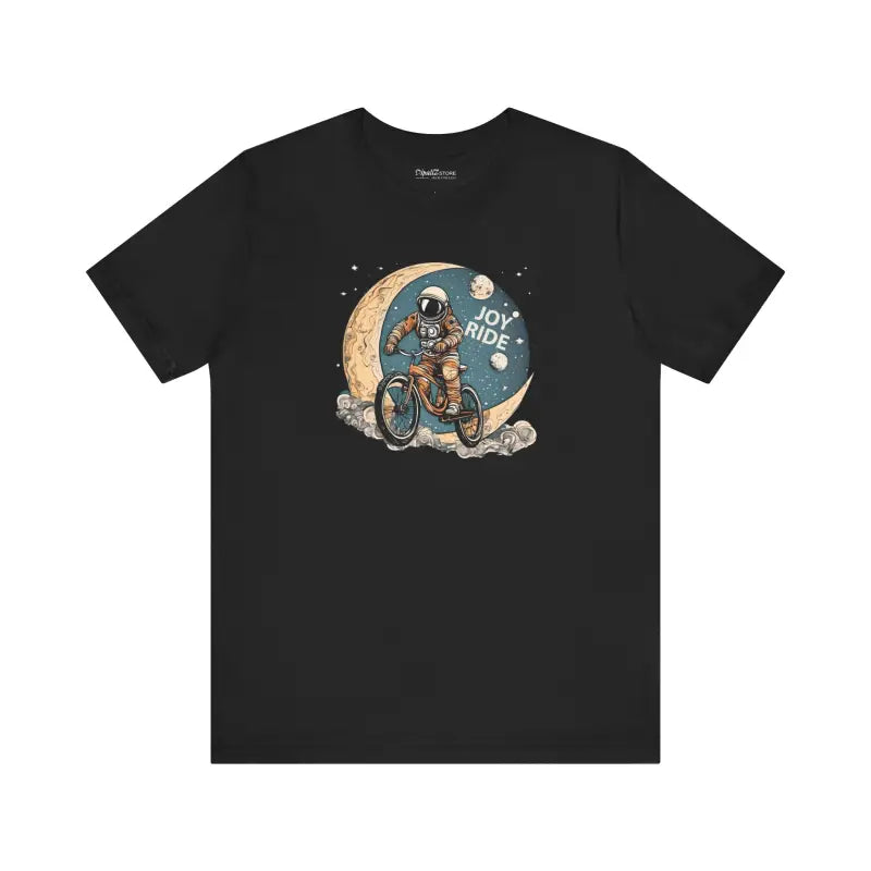 Astronaut On Moon Short Sleeve Tee - Unisex Jersey - DipaliZ
