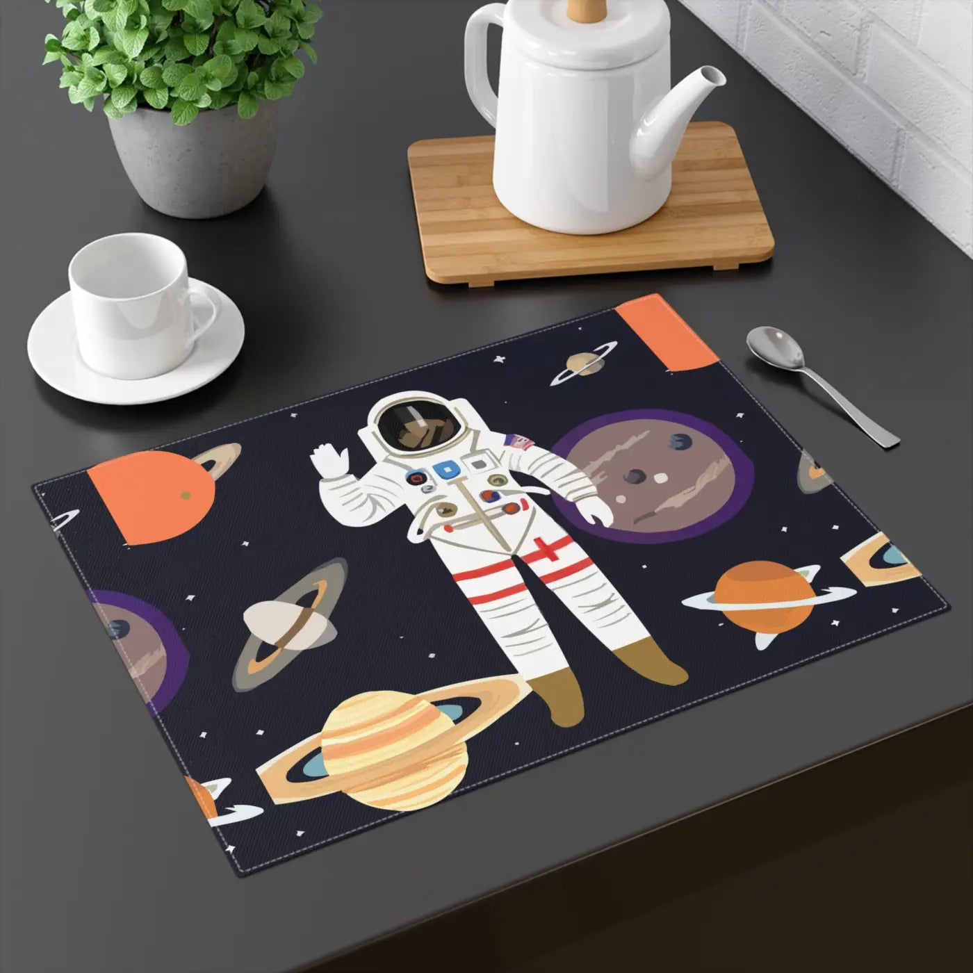 Astronaut Space Placemat - Kids Mealtime Fun - DipaliZ