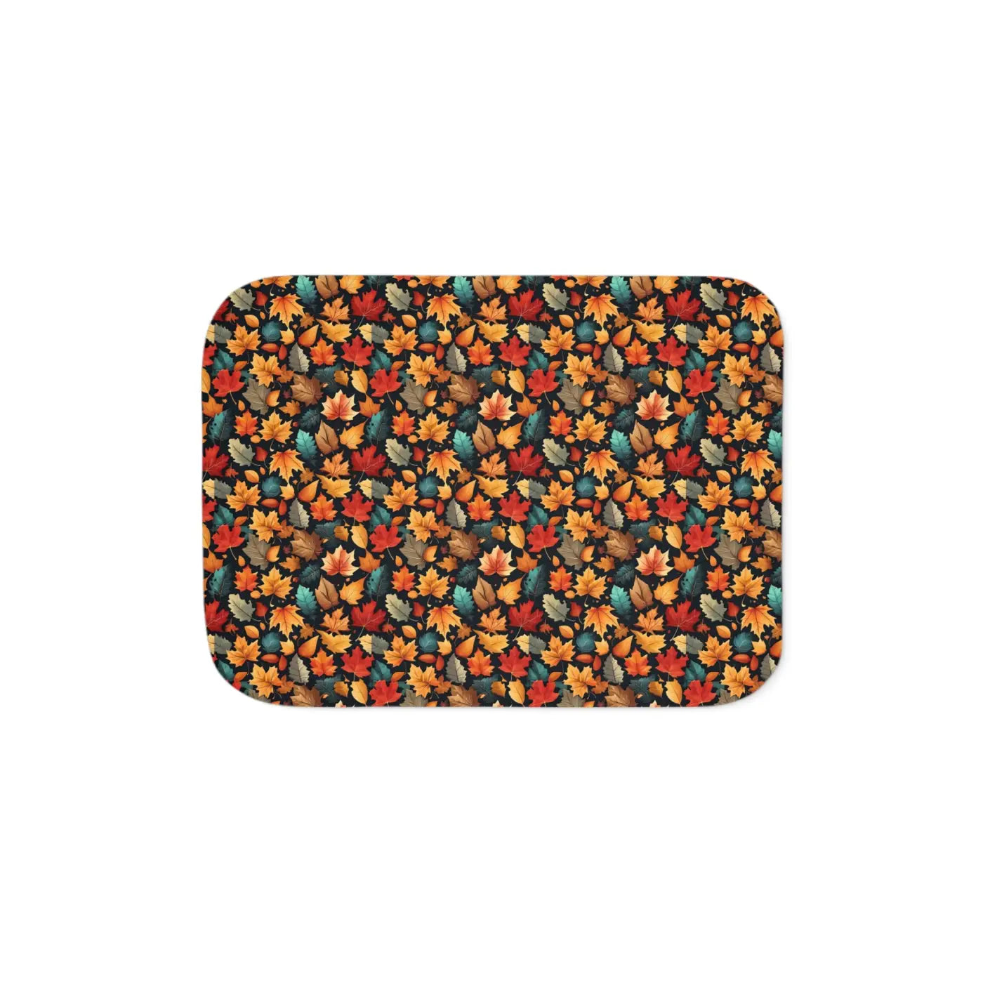 Sherpa Blanket - Autumn Foliage Two Colors - DipaliZ