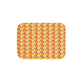 Sherpa Blanket - Autumn Leaves Yellow Print - DipaliZ