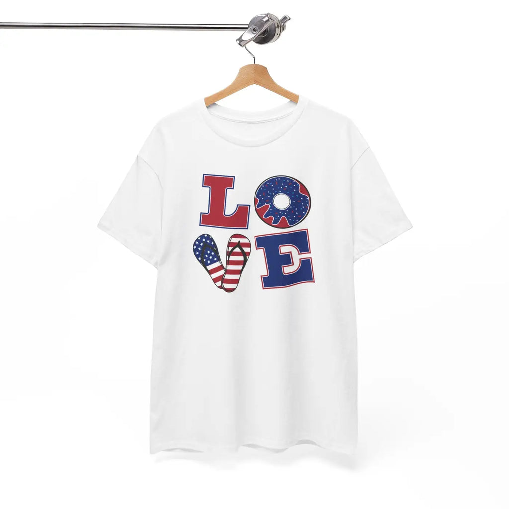 Bald Eagle American Pride Tee - Heavy Cotton Unisex - DipaliZ
