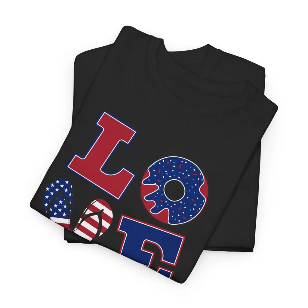 Bald Eagle American Pride Tee - Heavy Cotton Unisex - DipaliZ
