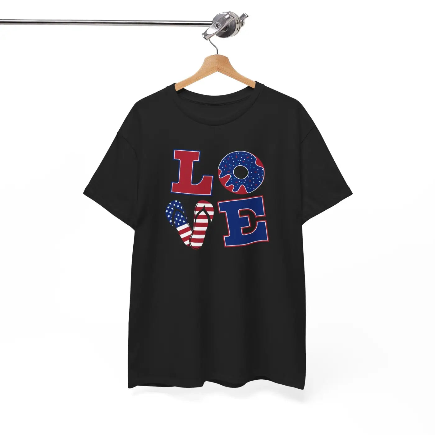 Bald Eagle American Pride Tee - Heavy Cotton Unisex - DipaliZ