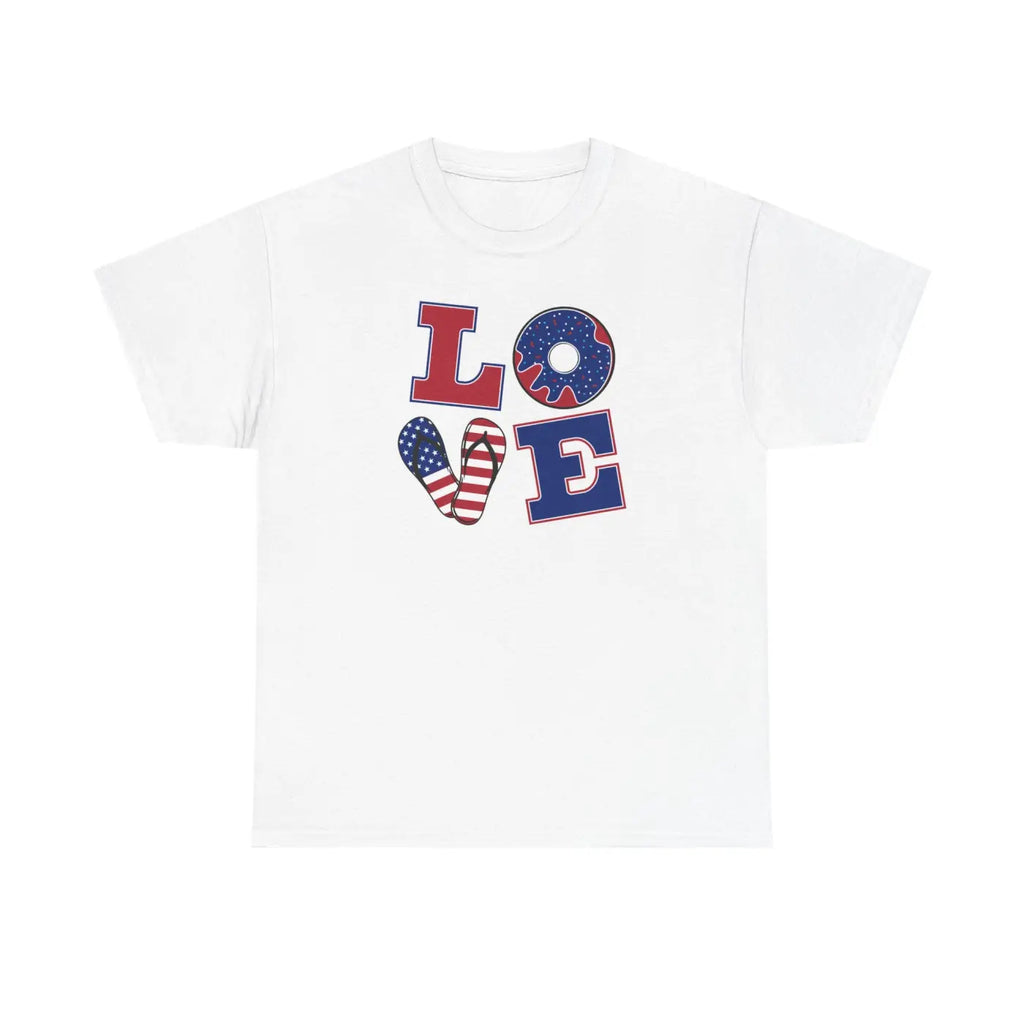 Bald Eagle American Pride Tee - Heavy Cotton Unisex - DipaliZ