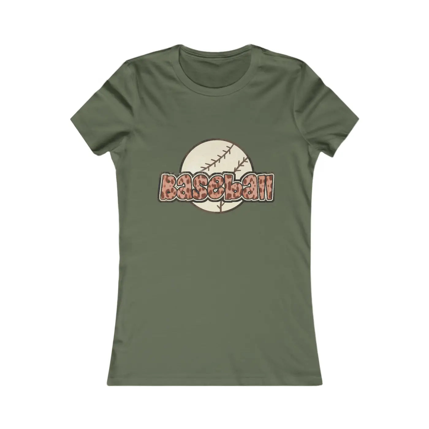 Baseball Mama Favorite Tee - Game Day Women's Top - DipaliZ