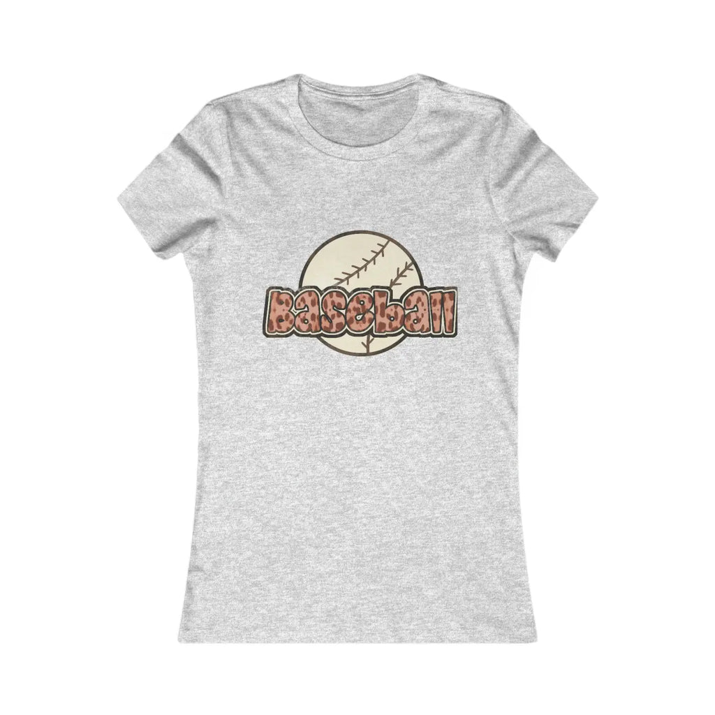 Baseball Mama Favorite Tee - Game Day Women's Top - DipaliZ