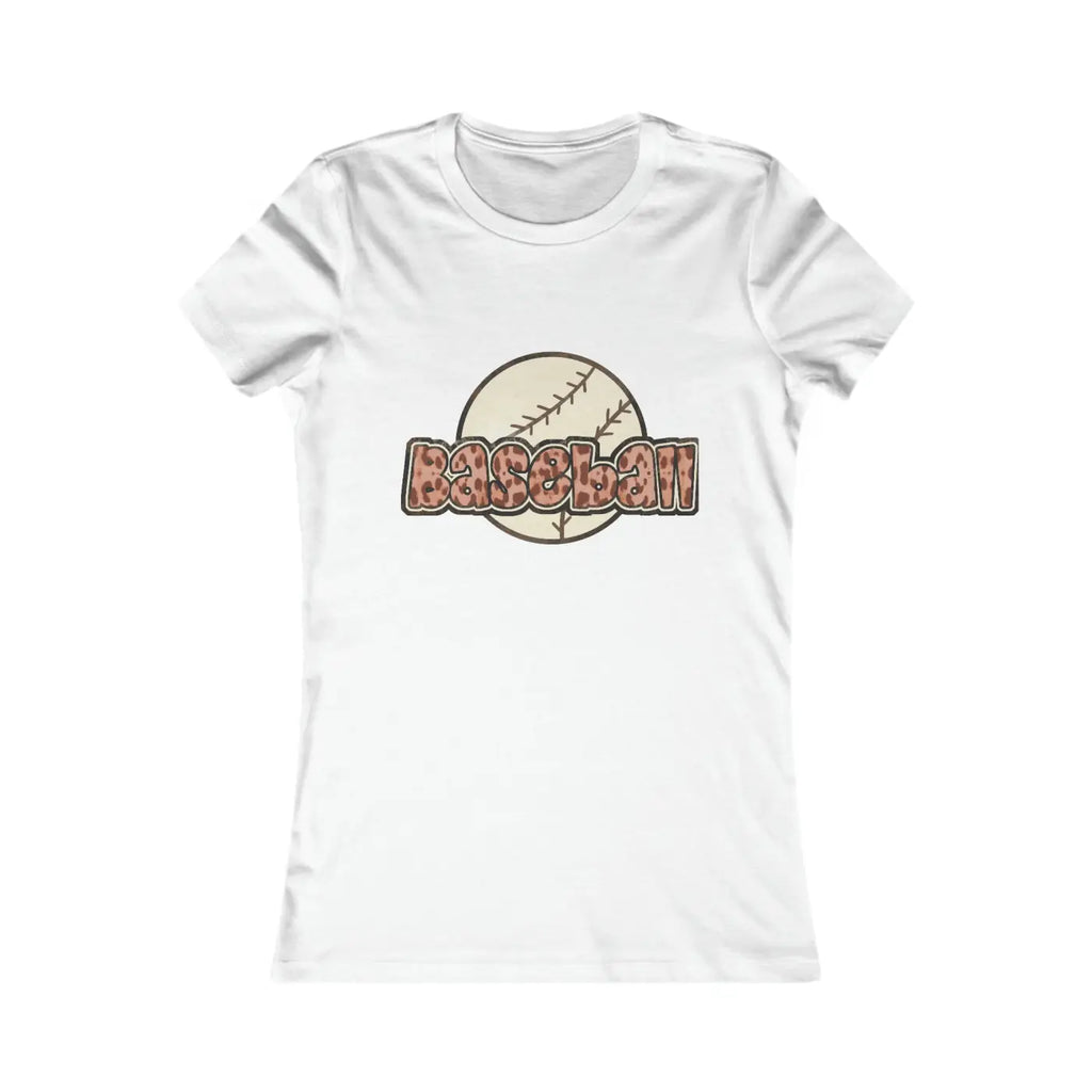 Baseball Mama Favorite Tee - Game Day Women's Top - DipaliZ