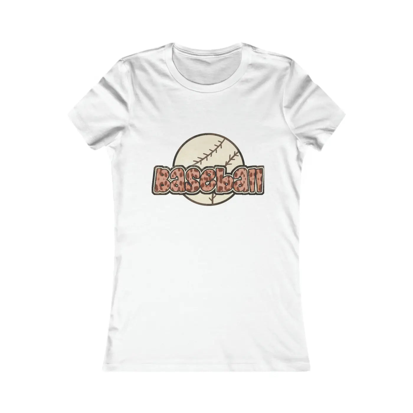 Baseball Mama Favorite Tee - Game Day Women's Top - DipaliZ