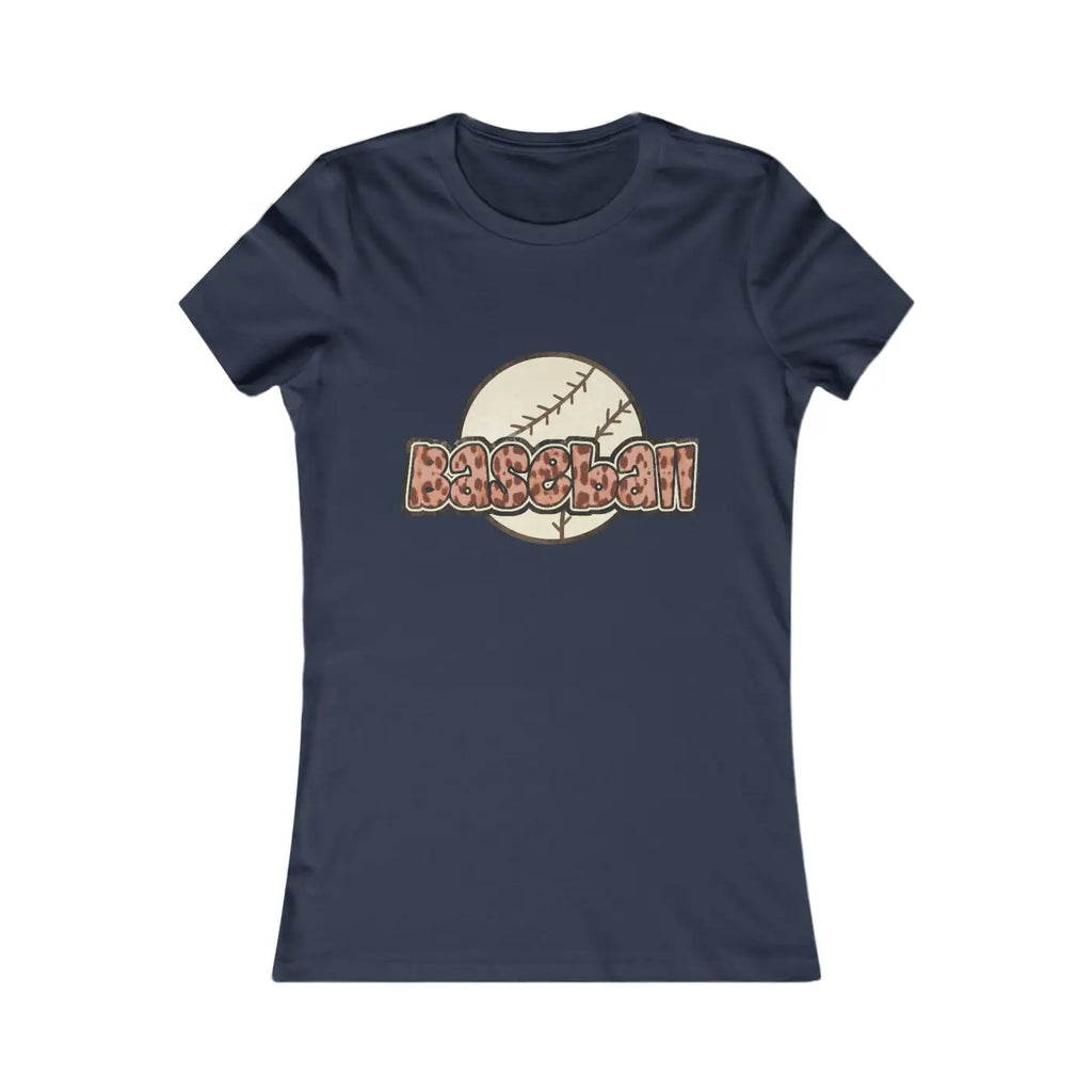 Baseball Mama Favorite Tee - Game Day Women's Top - DipaliZ