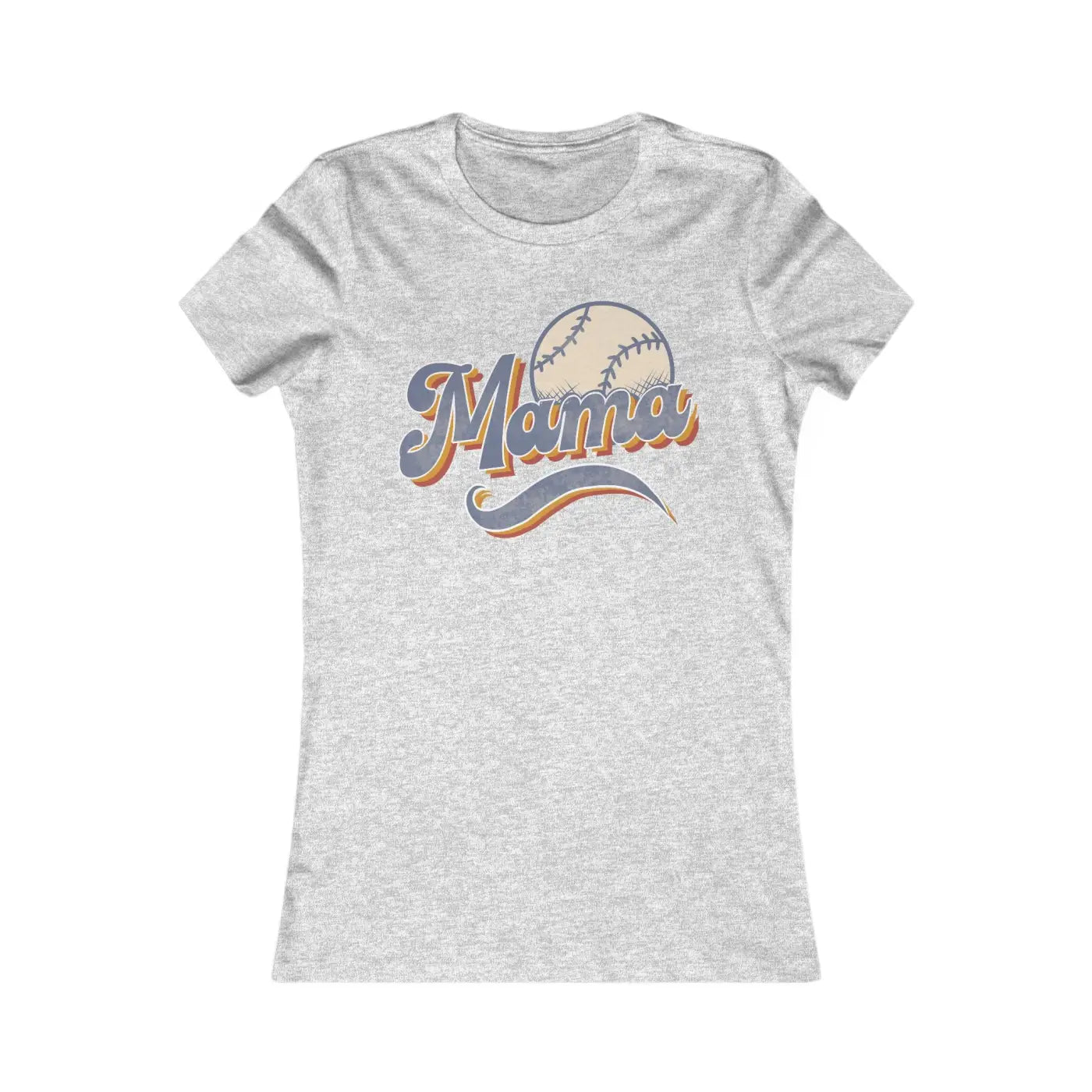 Baseball Mama Favorite Tee - Game Day Comfort - DipaliZ