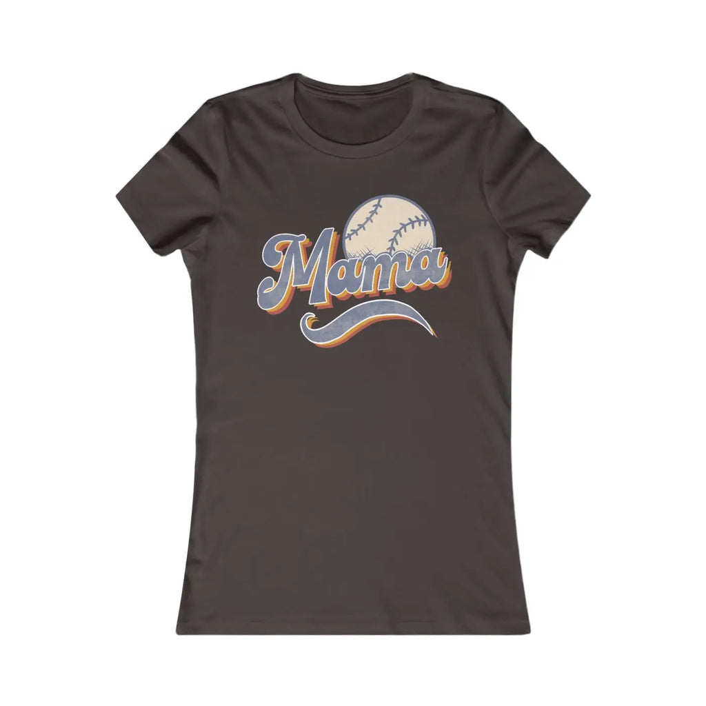 Baseball Mama Favorite Tee - Game Day Comfort - DipaliZ