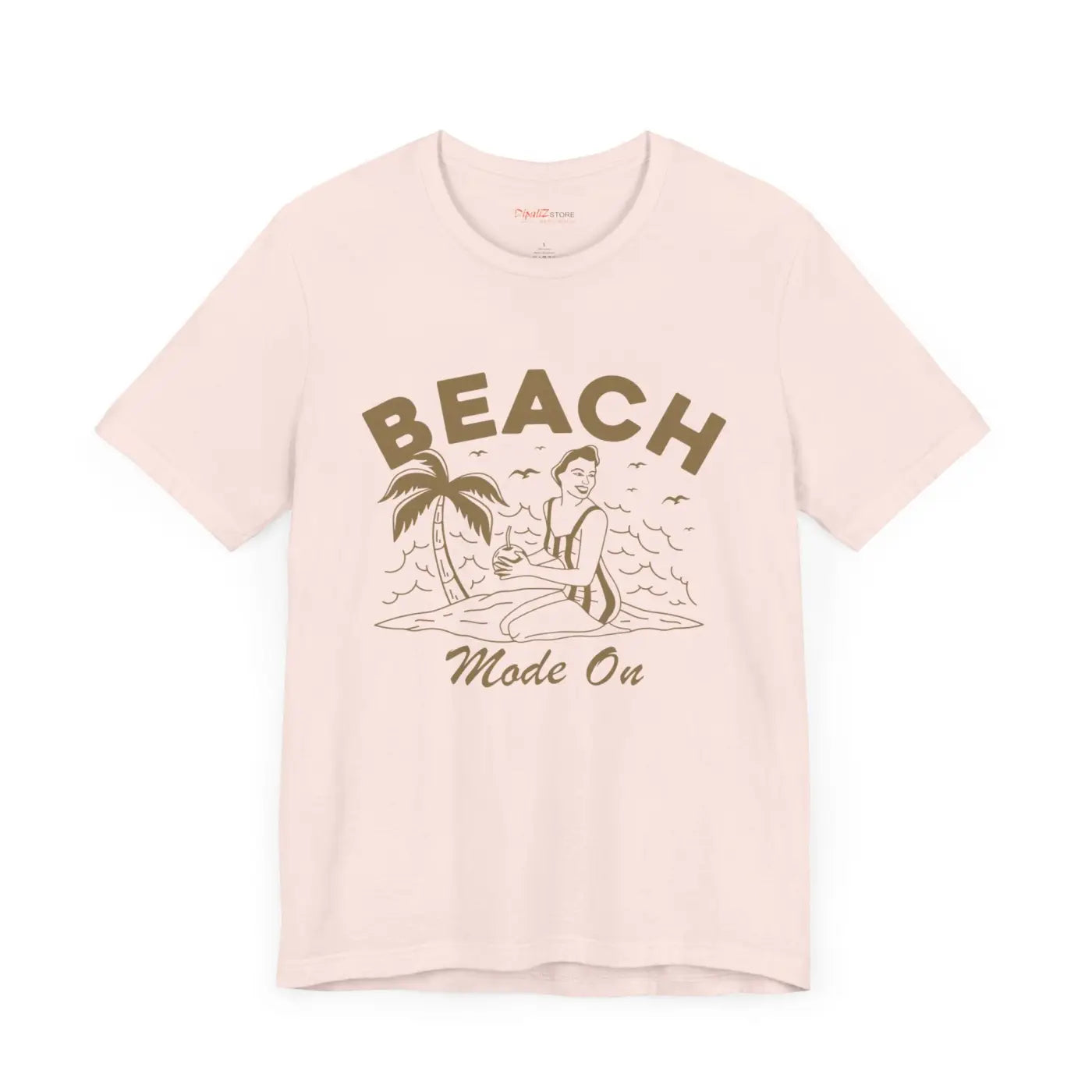 Beach Mode On Jersey Short Sleeve Tee - Summer Ready - DipaliZ