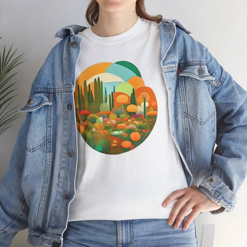 Unisex Deluxe Landscape Tee - Heavy Cotton Comfort - DipaliZ