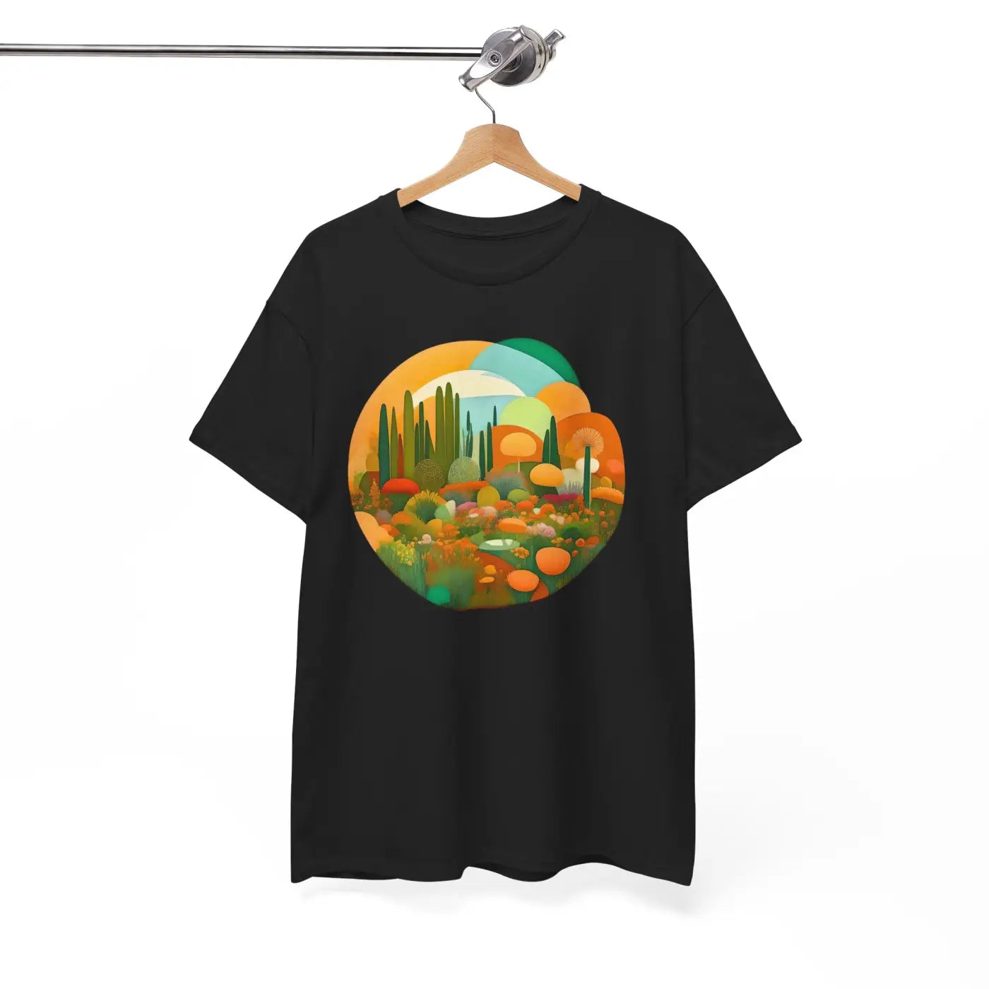 Unisex Deluxe Landscape Tee - Heavy Cotton Comfort - DipaliZ