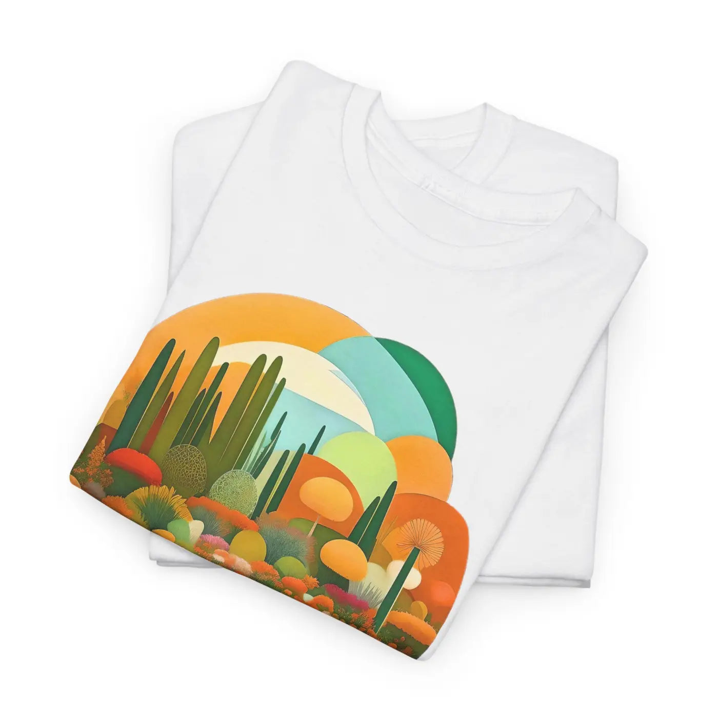 Unisex Deluxe Landscape Tee - Heavy Cotton Comfort - DipaliZ