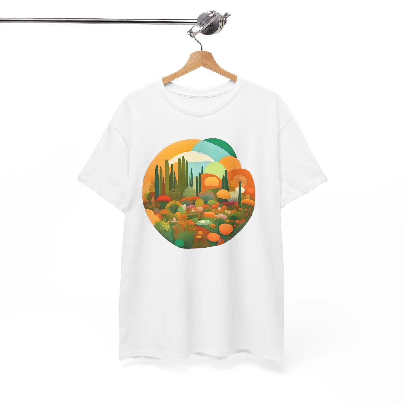 Unisex Deluxe Landscape Tee - Heavy Cotton Comfort - DipaliZ