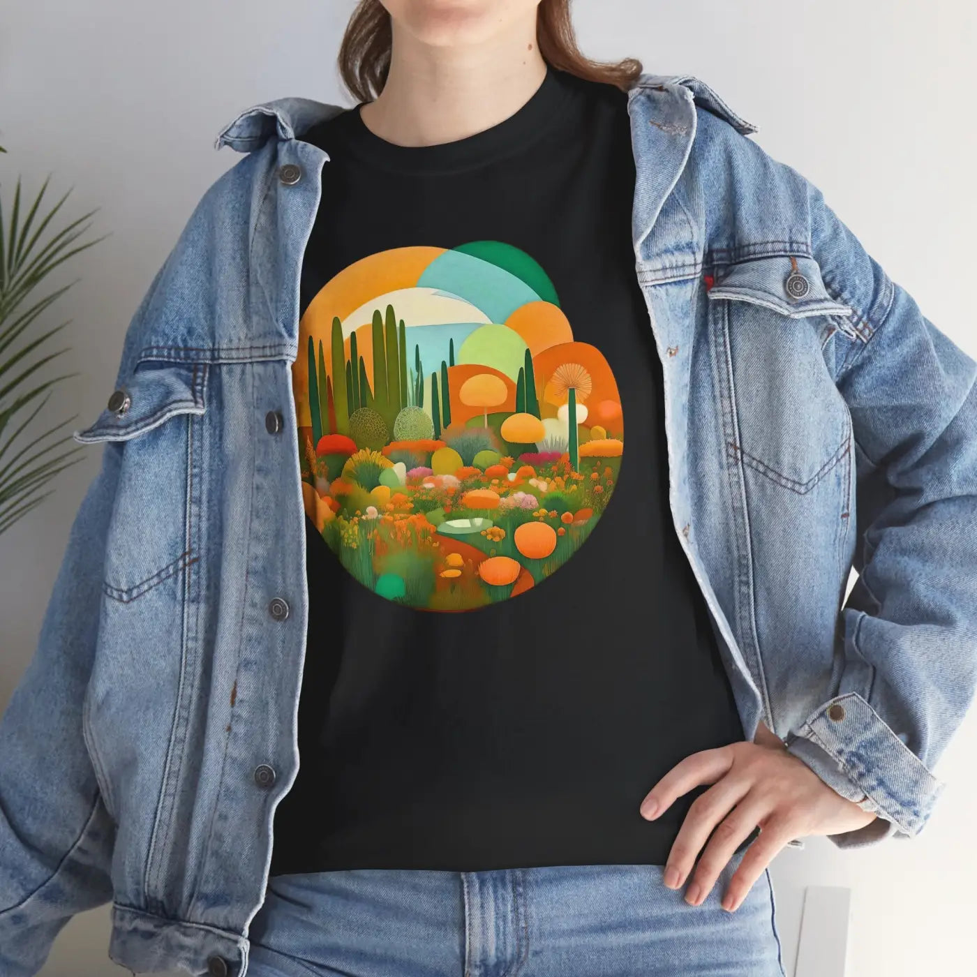 Unisex Deluxe Landscape Tee - Heavy Cotton Comfort - DipaliZ