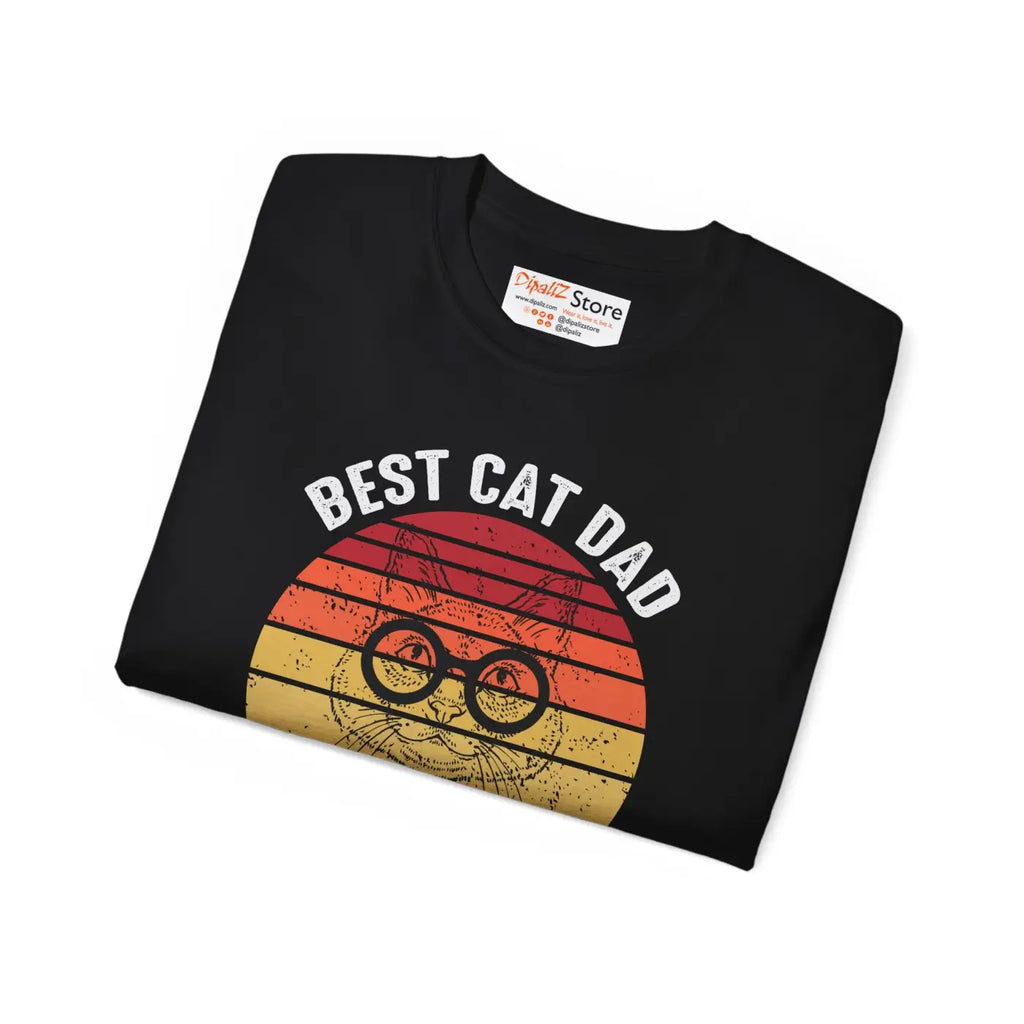 Cat Dad Unisex Ultra Cotton Tee - Feline Lover Gift - DipaliZ