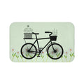 White Daisy Bath Mat - Fresh Floral Bathroom Comfort - DipaliZ