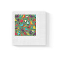 White Coined Napkins - Elegant Table Setting - DipaliZ