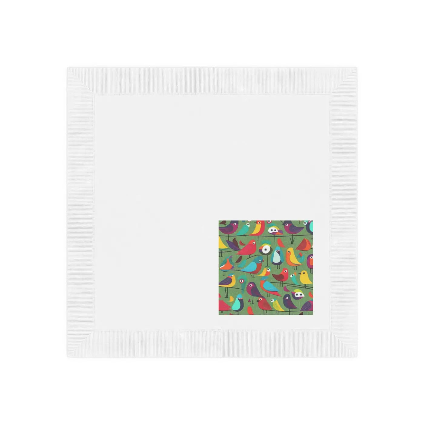 White Coined Napkins - Elegant Table Setting - DipaliZ