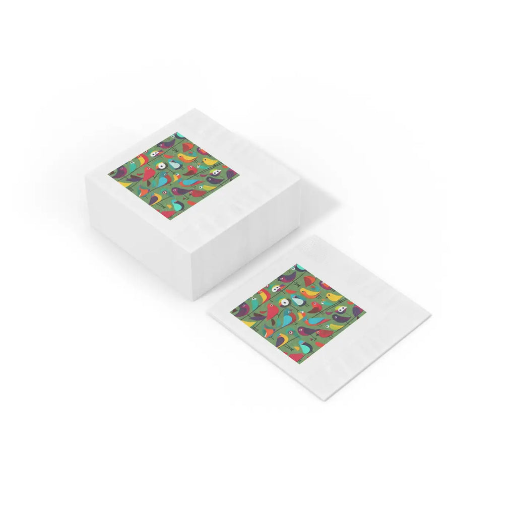 White Coined Napkins - Elegant Table Setting - DipaliZ