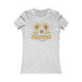 Blessed Floral Cotton Tee - Women's Favorite - DipaliZ