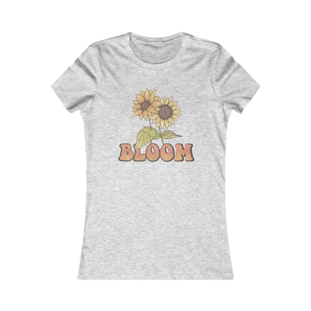 Sunflower Bloom T-Shirt - Women's Favorite Tee - DipaliZ