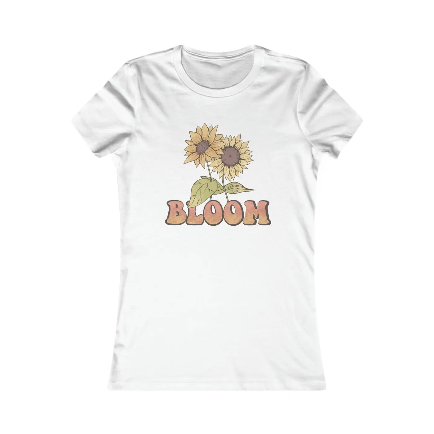 Sunflower Bloom T-Shirt - Women's Favorite Tee - DipaliZ
