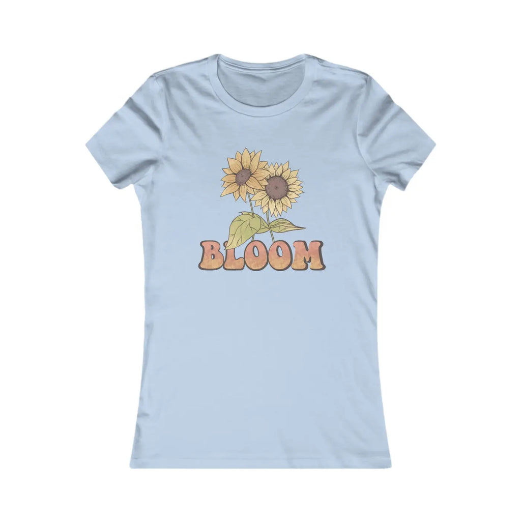 Sunflower Bloom T-Shirt - Women's Favorite Tee - DipaliZ