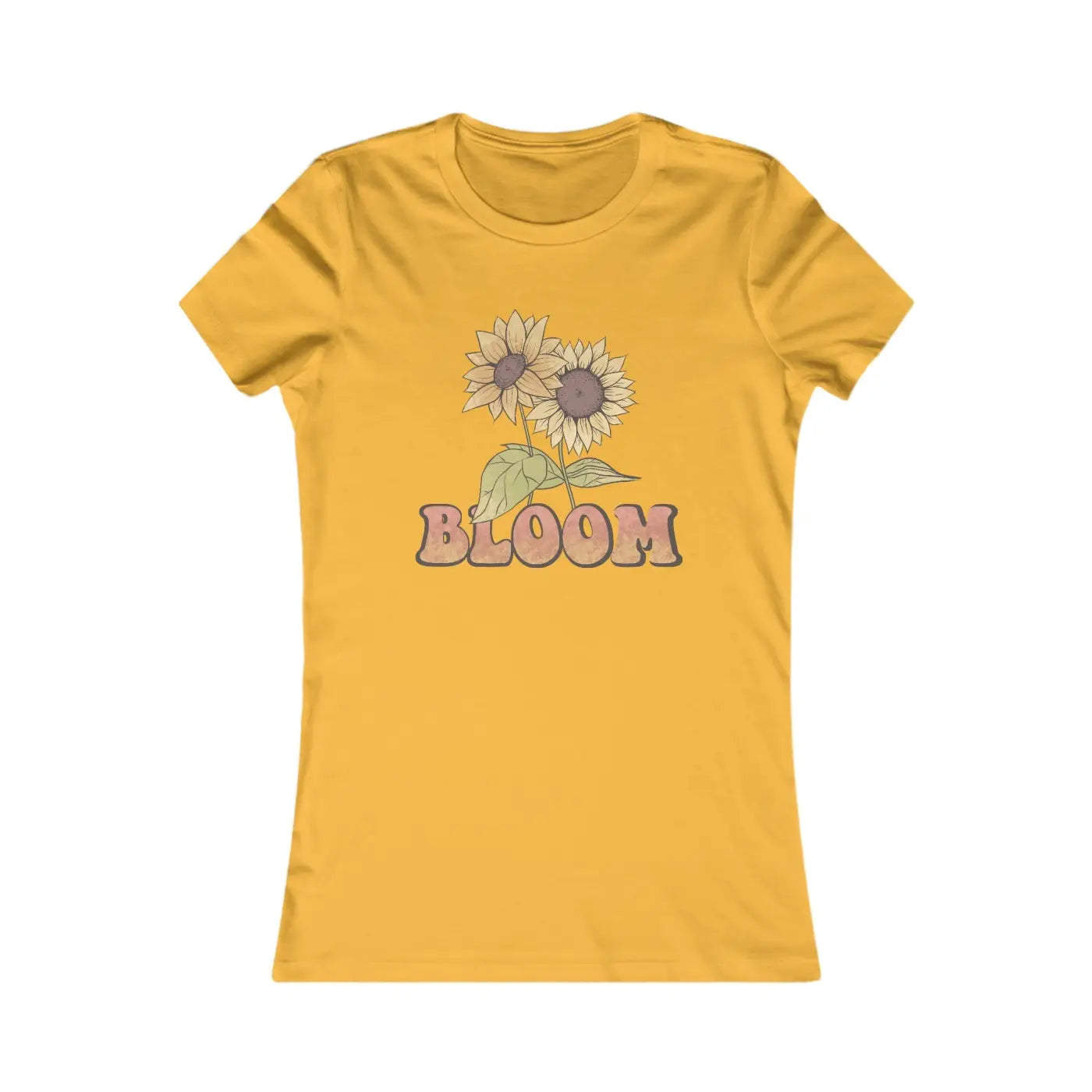 Sunflower Bloom T-Shirt - Women's Favorite Tee - DipaliZ