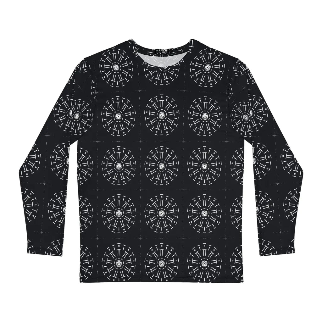 Long Sleeve AOP Shirt - Bold All Over Print Design - DipaliZ