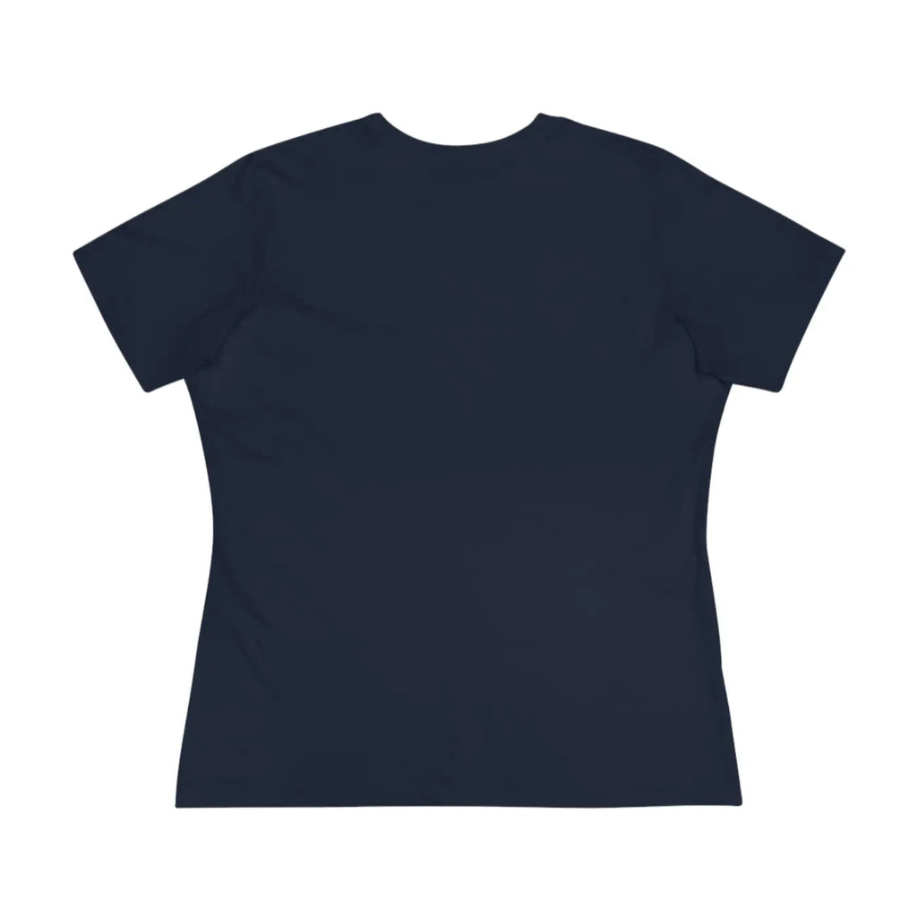 Women's Premium Tee - Blue Flowers Design - DipaliZ