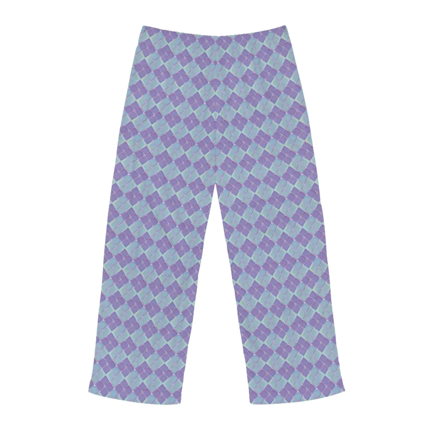 Abstract Blue and Purple Pajama Pants - Lounge Style - DipaliZ