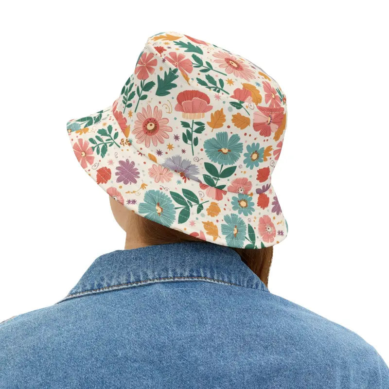 Bold Bucket Hat - Eye-Catching Polyester Style - DipaliZ