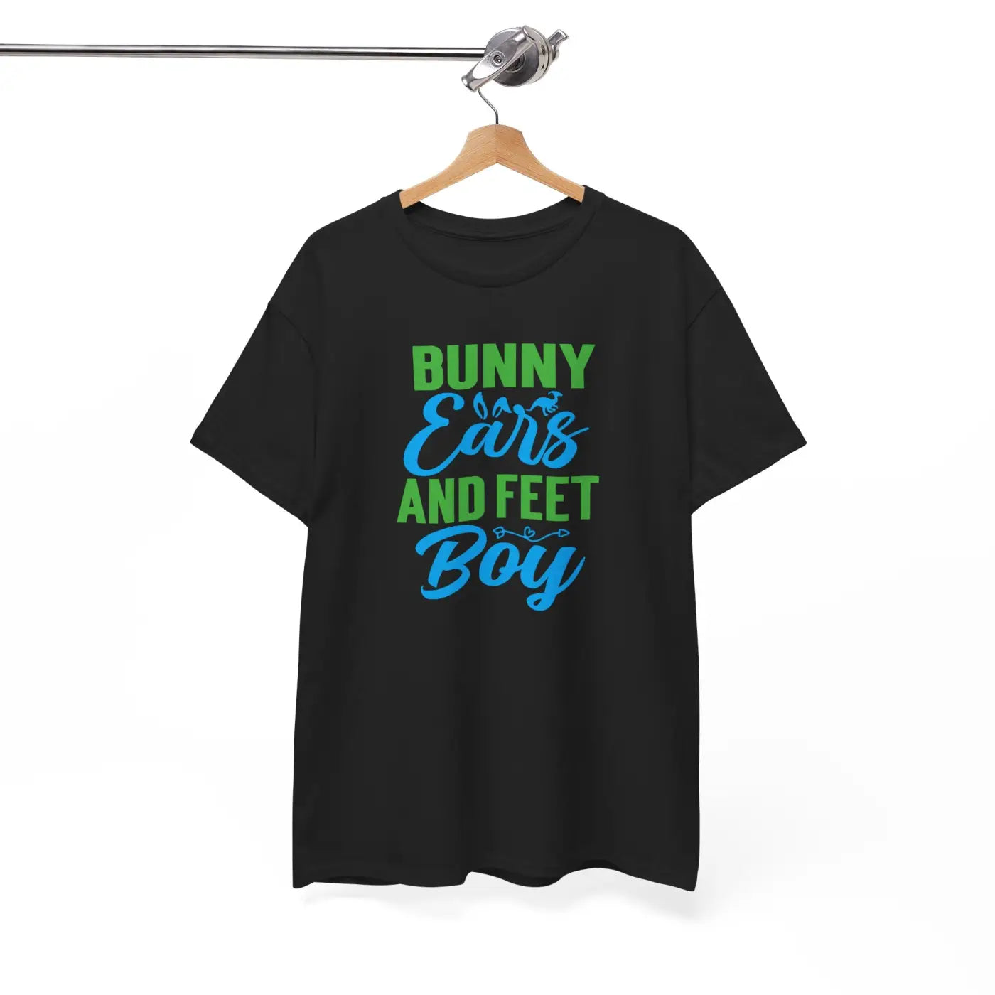 Unisex Deluxe Bunny Ears T Shirt - Easter Heavy Cotton - DipaliZ