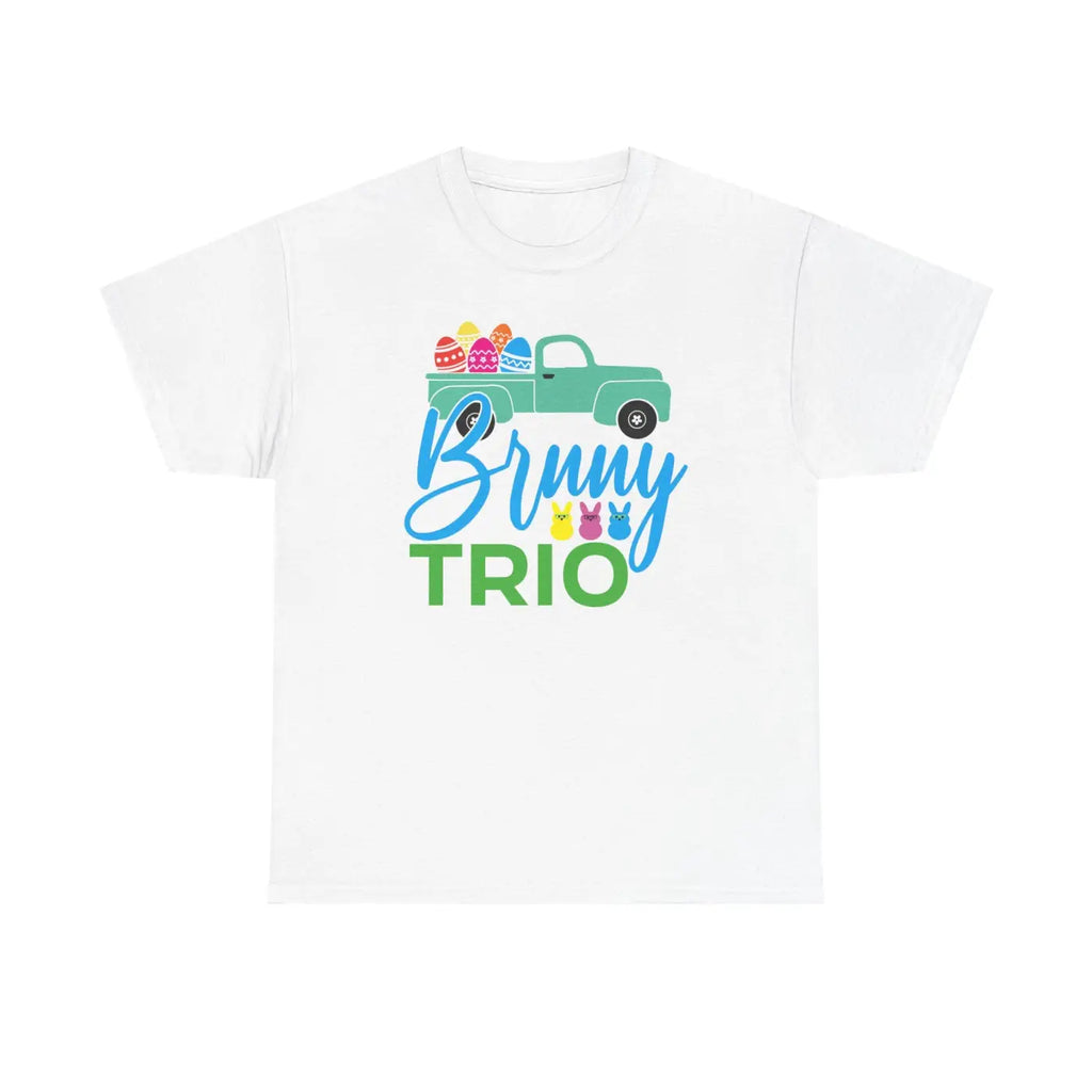 Bunny Trio Unisex Deluxe T Shirt - Heavy Cotton - DipaliZ