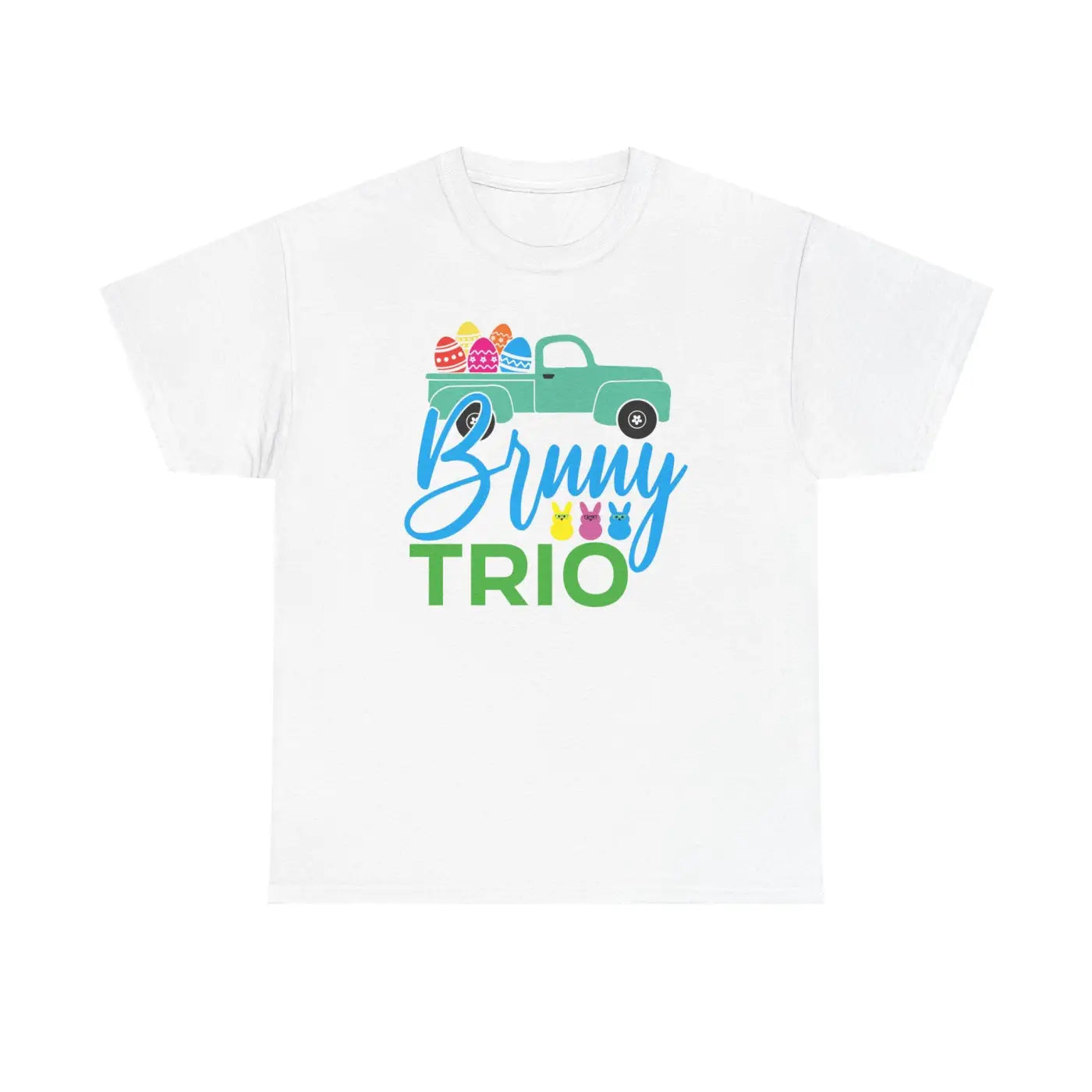Bunny Trio Unisex Deluxe T Shirt - Heavy Cotton - DipaliZ