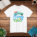 Bunny Trio Unisex Deluxe T Shirt - Heavy Cotton - DipaliZ