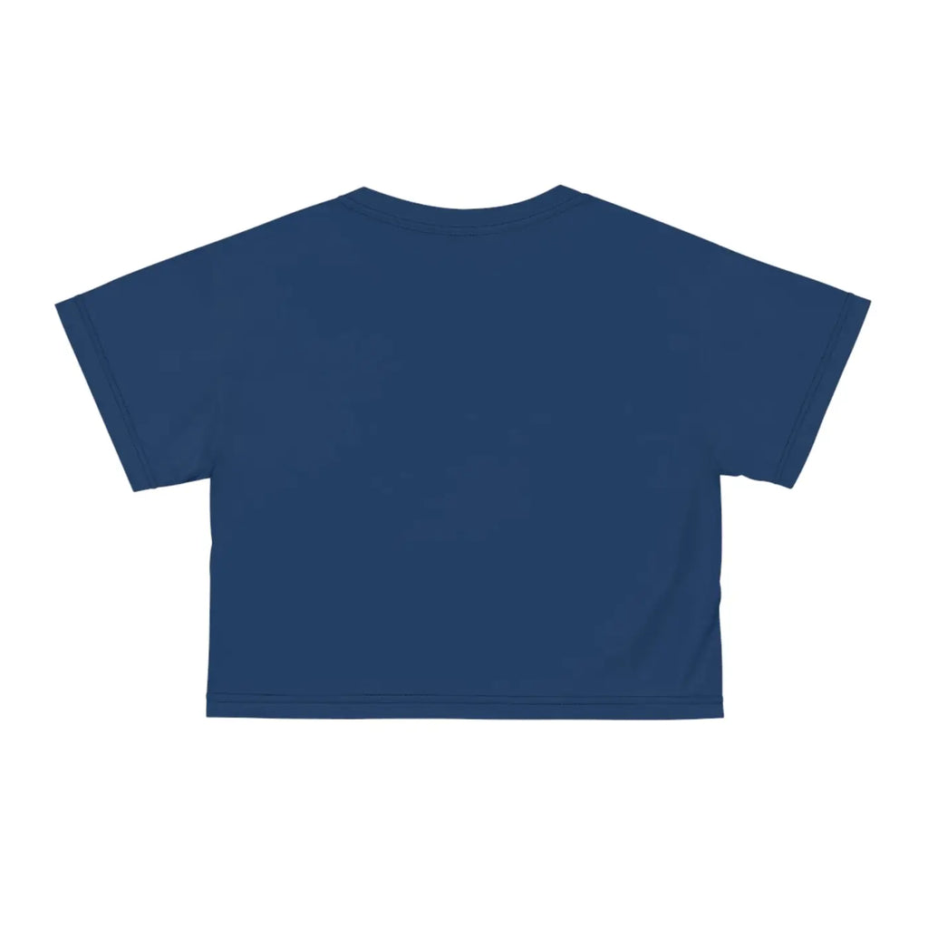 Blessed Crop Tee - Butterflies and Positivity Design - DipaliZ