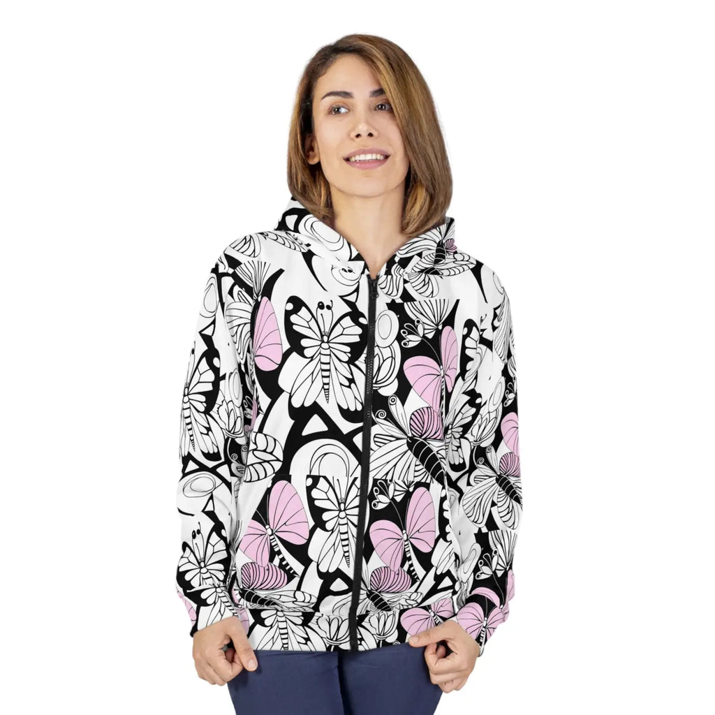 Unisex Zip Hoodie - Bold and Cozy for Every Adventure - DipaliZ