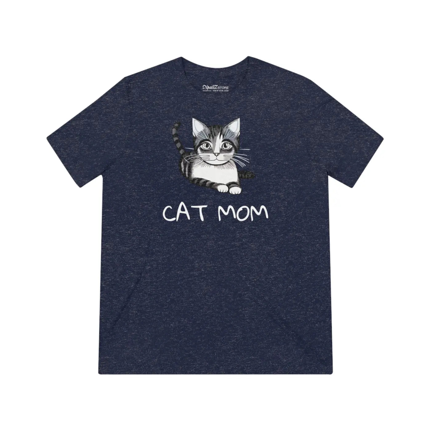 Cat Mom Unisex Triblend Tee - Soft Cotton Blend - DipaliZ