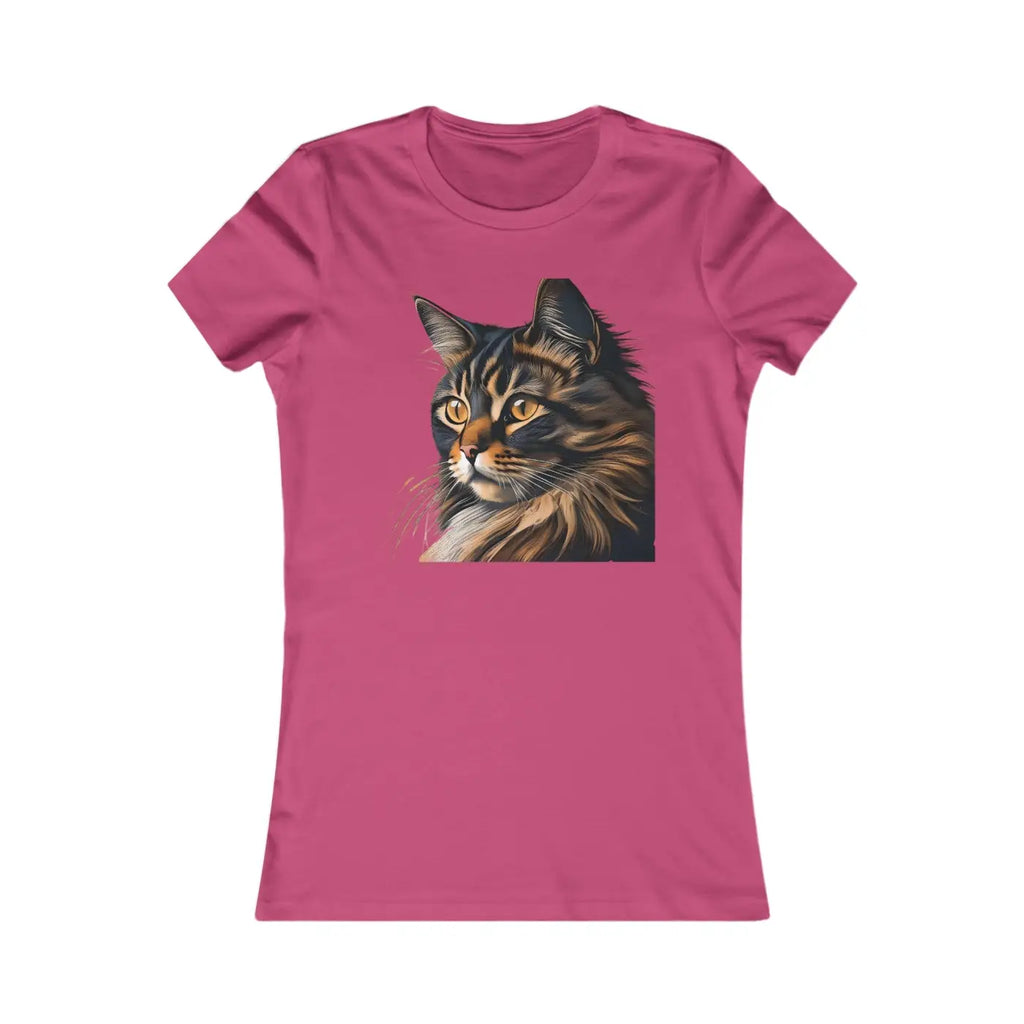 Cat Women's Favorite Tee - Soft and Playful Comfort - DipaliZ