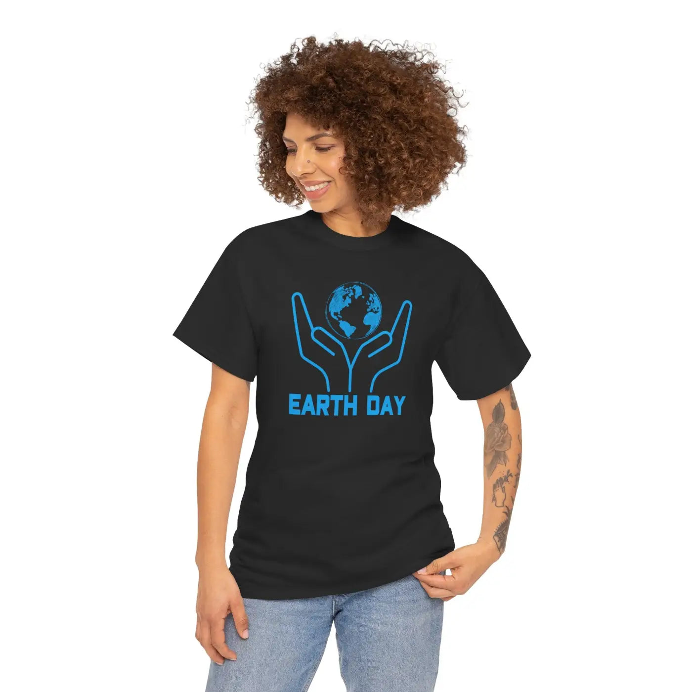 Celebrate Earth Day Deluxe T Shirt - Unisex Heavy Cotton - DipaliZ