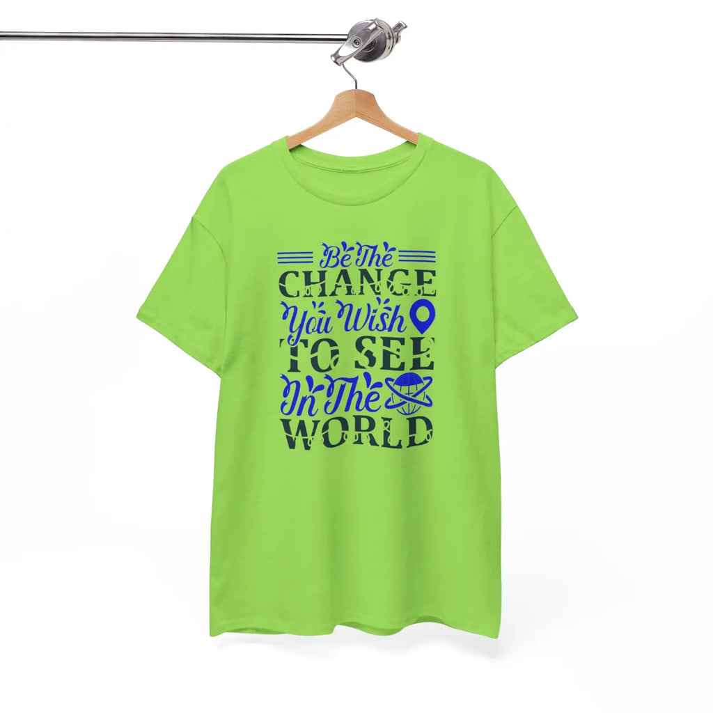 Unisex Deluxe Earth Day T Shirt - Heavy Cotton Tee - DipaliZ