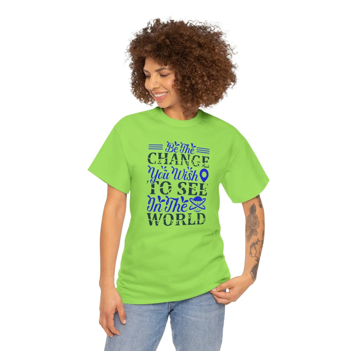 Unisex Deluxe Earth Day T Shirt - Heavy Cotton Tee - DipaliZ